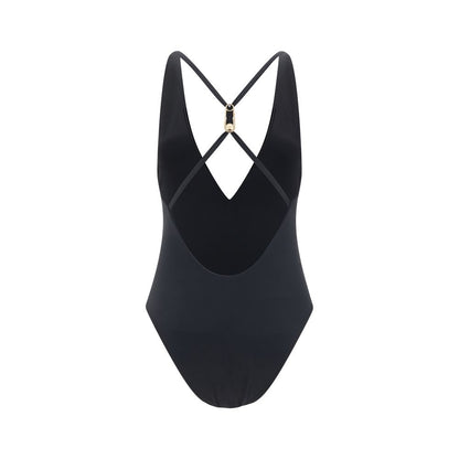 Versace Safety Pin Einteiliger Badeanzug