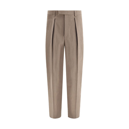 Ferragamo Cotton Wide Leg Pants