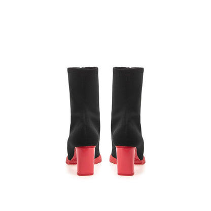 Alexander McQueen – Schwarzer Neoprenstiefel