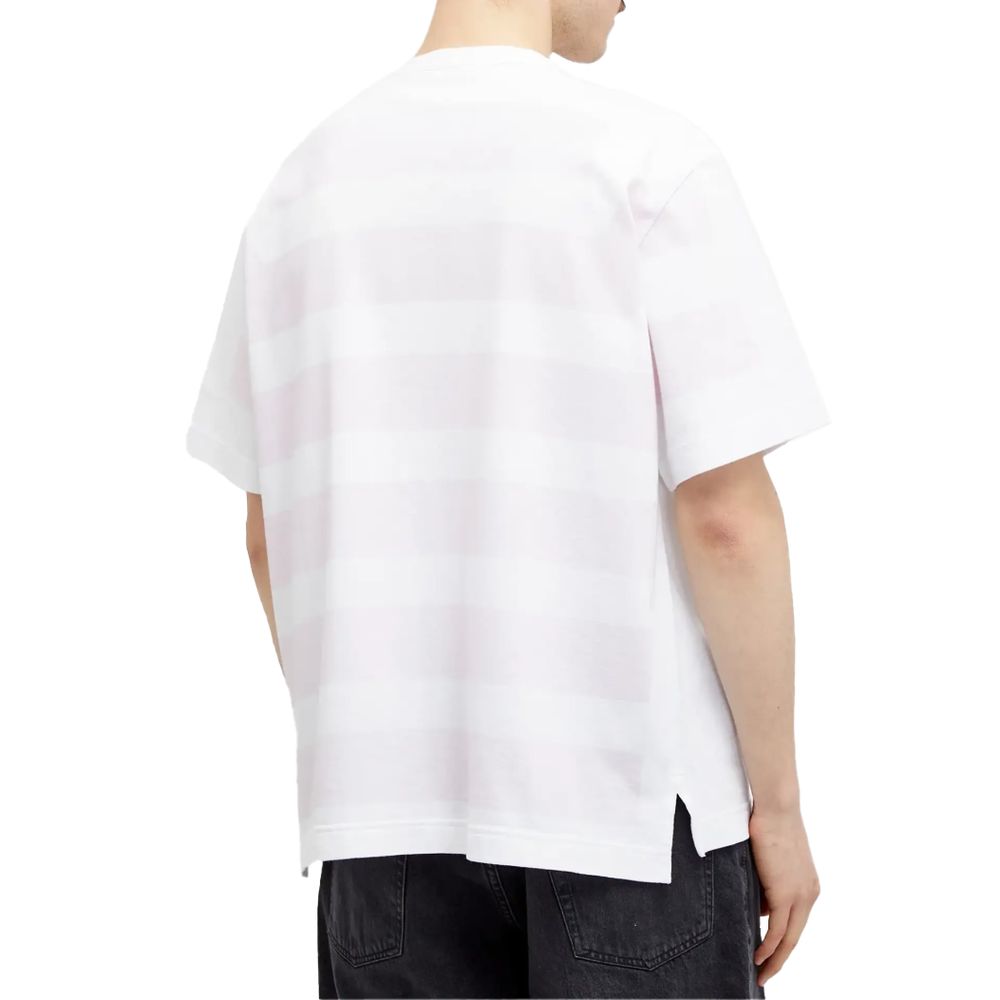 Weißes Baumwoll-T-Shirt von Stone Island