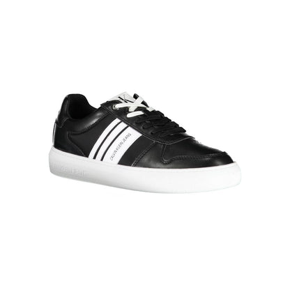 Calvin Klein Herren-Sneaker aus Polyester, Schwarz