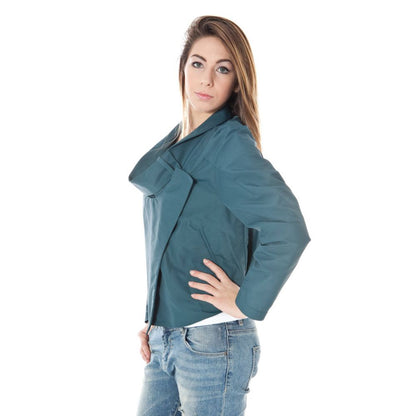 Calvin Klein Grüne Polyamid-Damenjacke