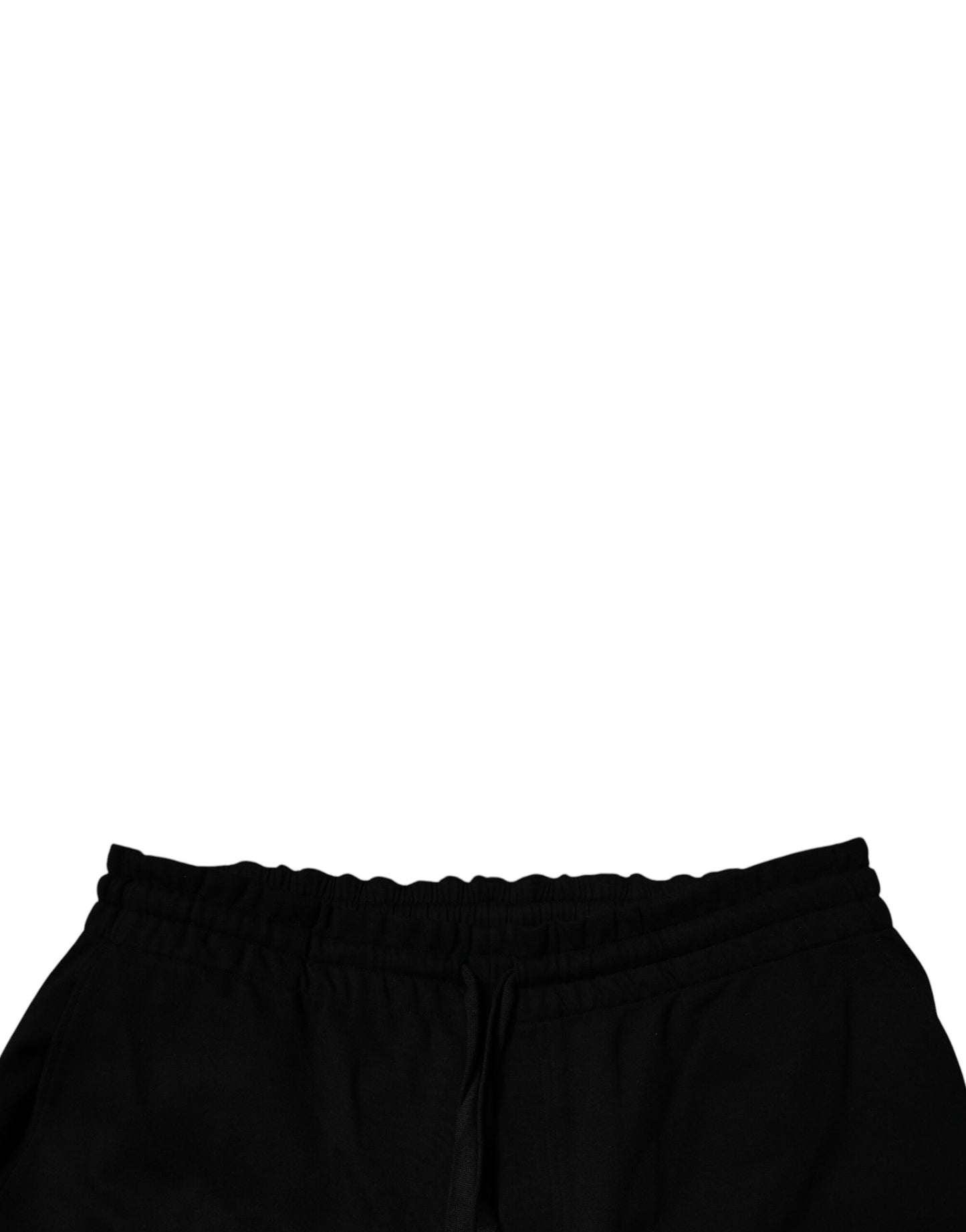 Dolce &amp; Gabbana Black Cotton Jogger Cargo Sweatpants Pants
