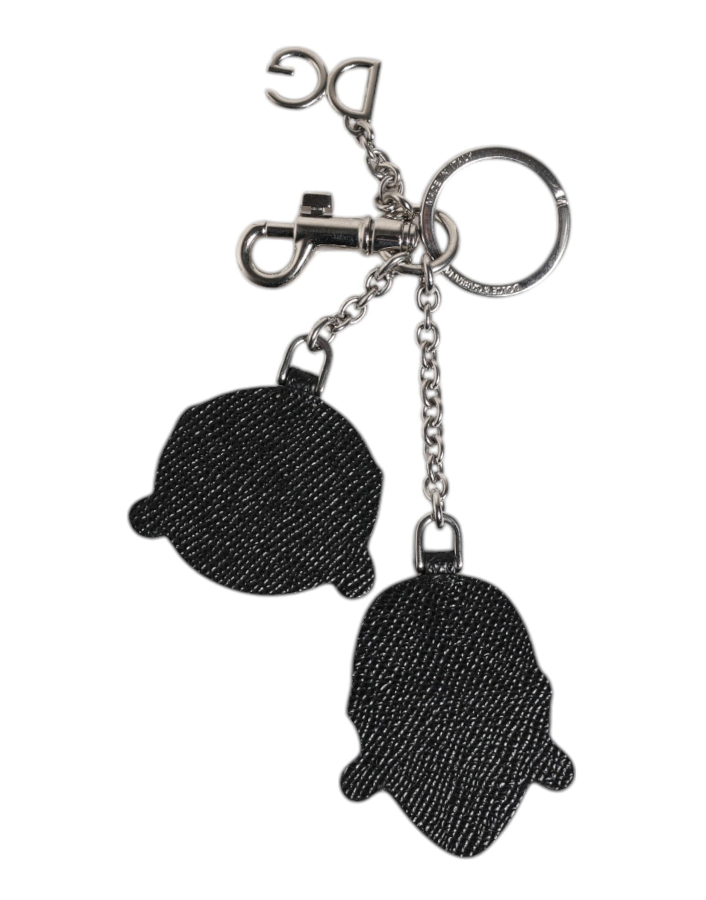 Dolce &amp; Gabbana Multicolor #DGFAMILY Logo Badge Holder Keychain Keyring
