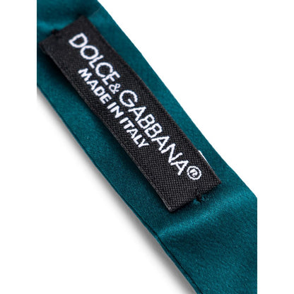 Dolce &amp; Gabbana Grüne Seidenfliege
