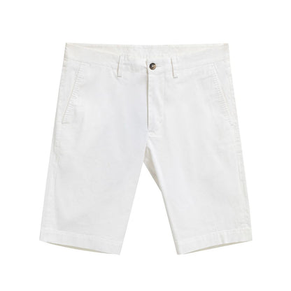 Dolce &amp; Gabbana White Cotton Bermuda