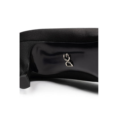 Dolce &amp; Gabbana Schwarze Viskose-Pumps