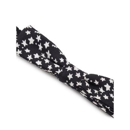 Dolce &amp; Gabbana Black Silk Bowty