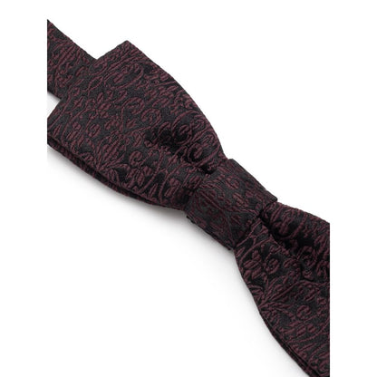 Dolce &amp; Gabbana Black Silk Bowty