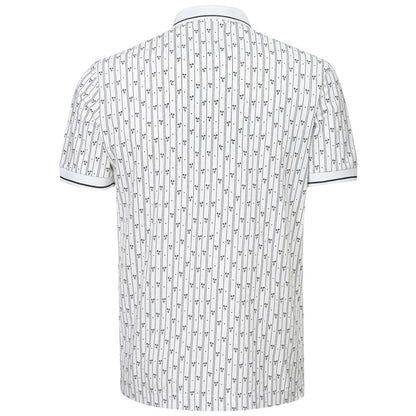 Dolce &amp; Gabbana White Cotton Polo Shirt