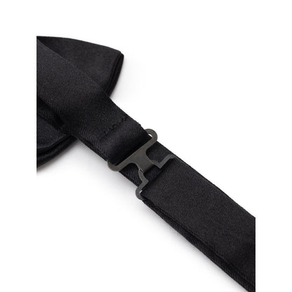 Dolce &amp; Gabbana Black Silk Bowty