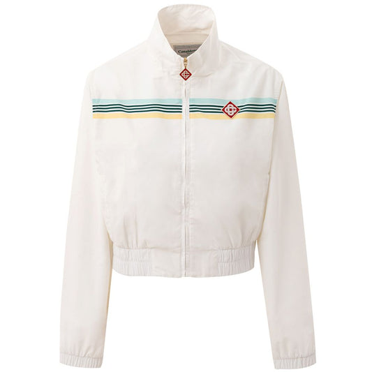 Casablanca Weißes Polyester-Sweatshirt
