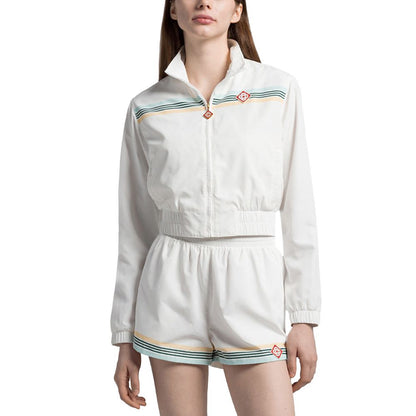 Casablanca Weißes Polyester-Sweatshirt