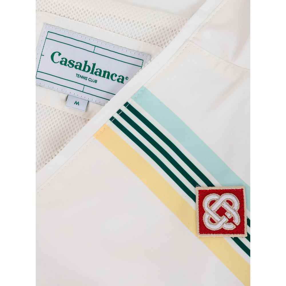Casablanca Weißes Polyester-Sweatshirt