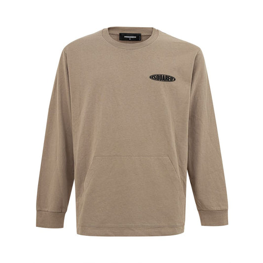 Dsquared² Beiges Baumwoll-T-Shirt