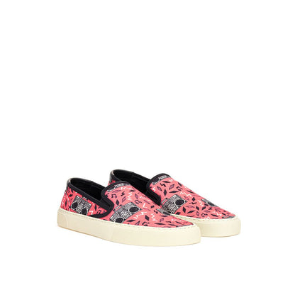 Saint Laurent – Rosa Baumwoll-Sneaker