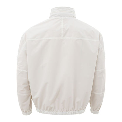 Armani Exchange – Beige Polyamidjacke für den modernen Mann