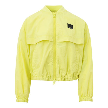 Armani Exchange – Schicke gelbe Polyamidjacke für Damen