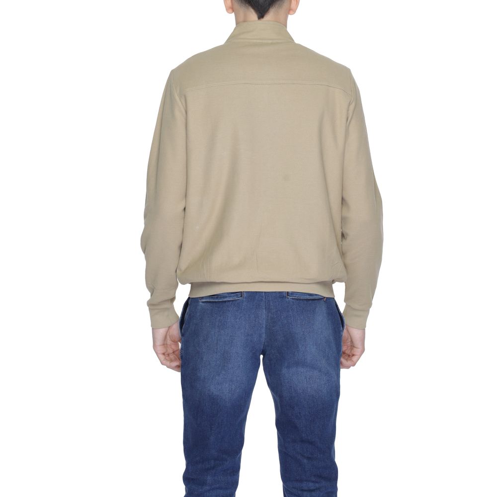U.S. POLO ASSN. Beige Cotton Jackets &amp; Coat
