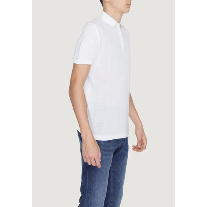 US POLO ASSN. Weißer Baumwollpullover