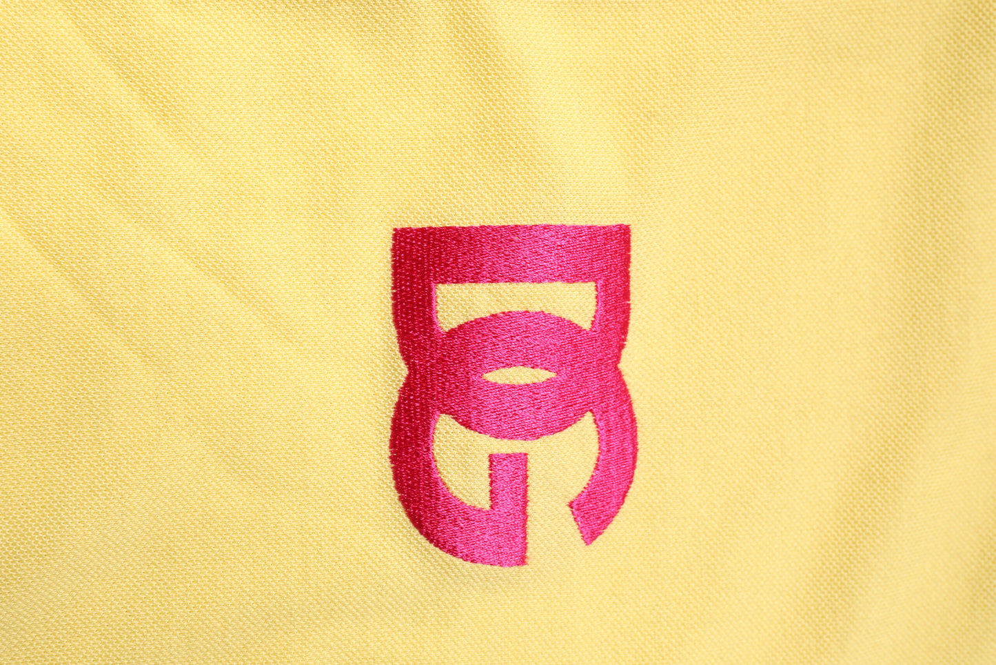 Dolce &amp; Gabbana Yellow Cotton Logo Collared Polo T-shirt