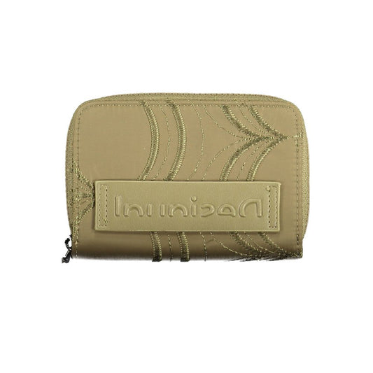 Desigual Grüne Polyester Damen Geldbörse