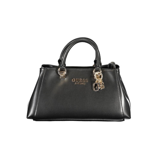 Guess Jeans – Schwarze Polyethylen-Handtasche