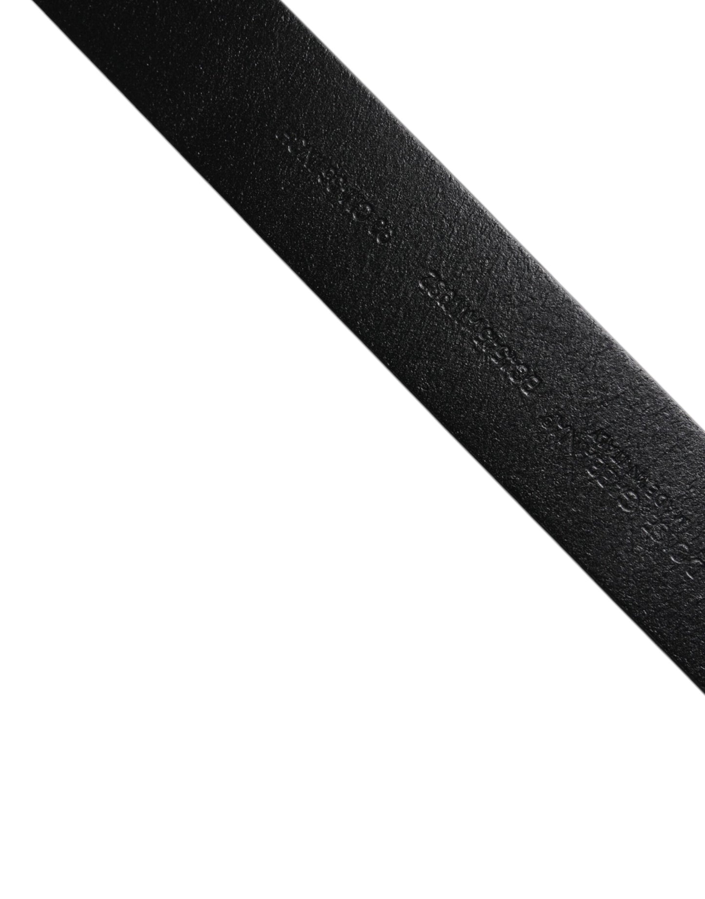 Dolce &amp; Gabbana Brown Calf Leather Classic Metal Buckle Belt
