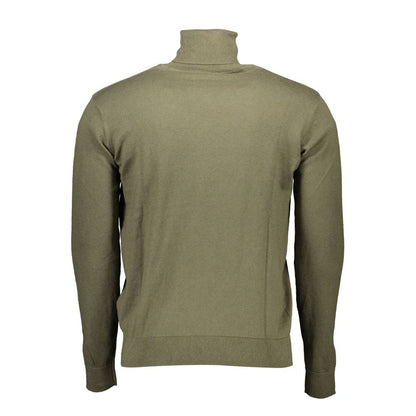 US POLO ASSN. Grüner Baumwollpullover für Herren