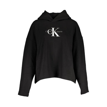 Calvin Klein Damenpullover aus schwarzer Baumwolle