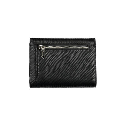 Calvin Klein – Schwarze Polyethylen-Geldbörse für Damen