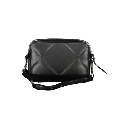 Calvin Klein Schwarze Polyester-Handtasche