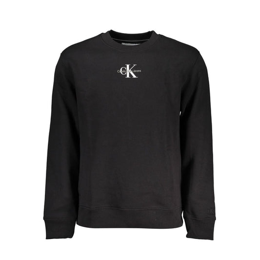 Calvin Klein – Elegantes Sweatshirt mit Rundhalsausschnitt und langen Ärmeln