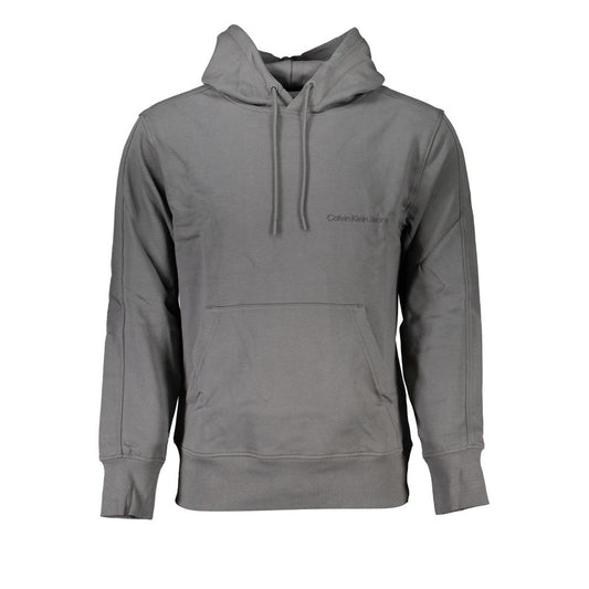 Calvin Klein – Elegantes graues Kapuzensweatshirt