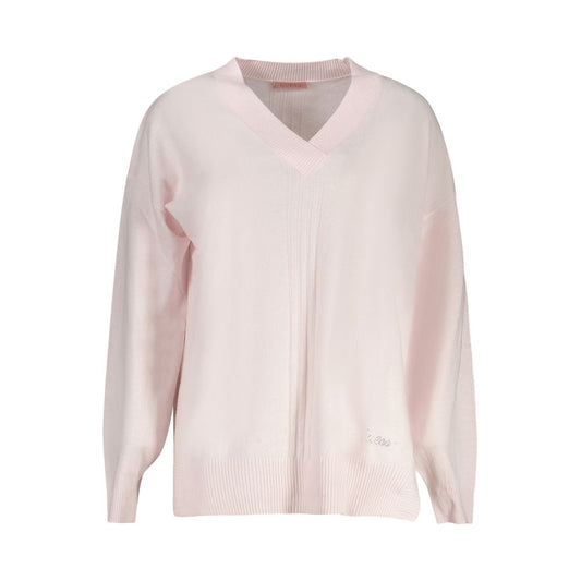 Guess Jeans Rosa Acryl Damen Pullover