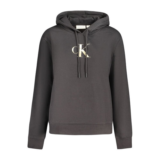Calvin Klein Damenpullover aus schwarzer Baumwolle