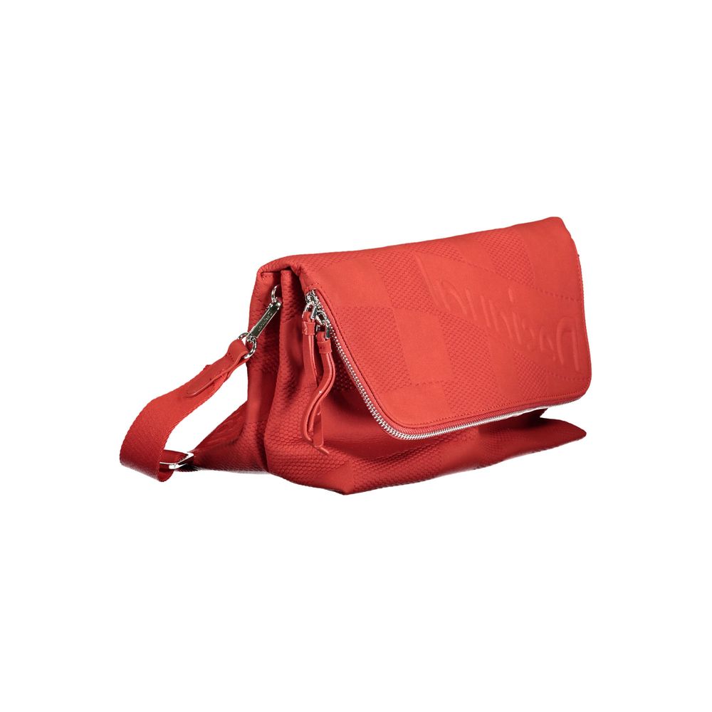 Desigual Rote Polyethylen Damen Handtasche