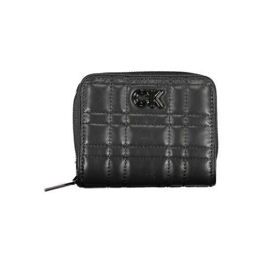 Calvin Klein Schwarze Polyester Damen Geldbörse