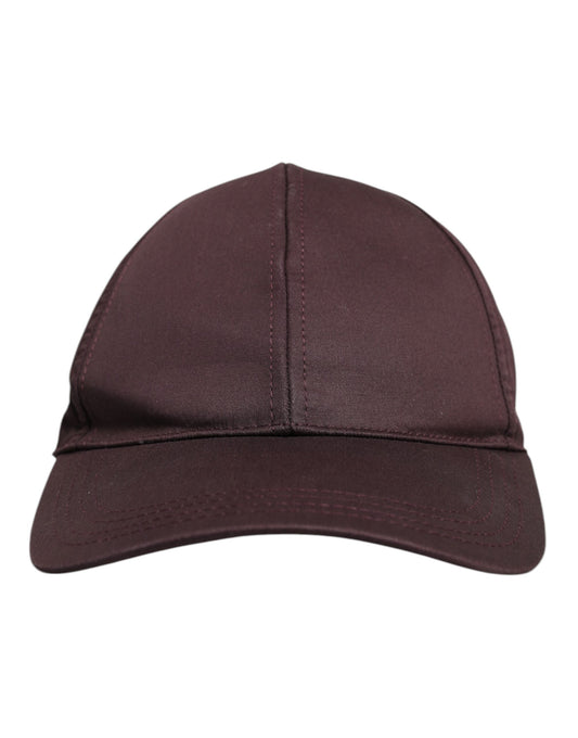 Dolce &amp; Gabbana – Baseballkappe „DG Crown“ aus Baumwolle mit 6 Paneelen, Braun