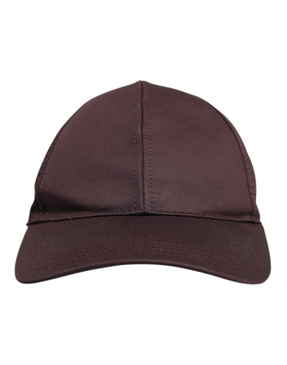 Dolce &amp; Gabbana – Baseballkappe „DG Crown“ aus Baumwolle mit 6 Paneelen, Braun