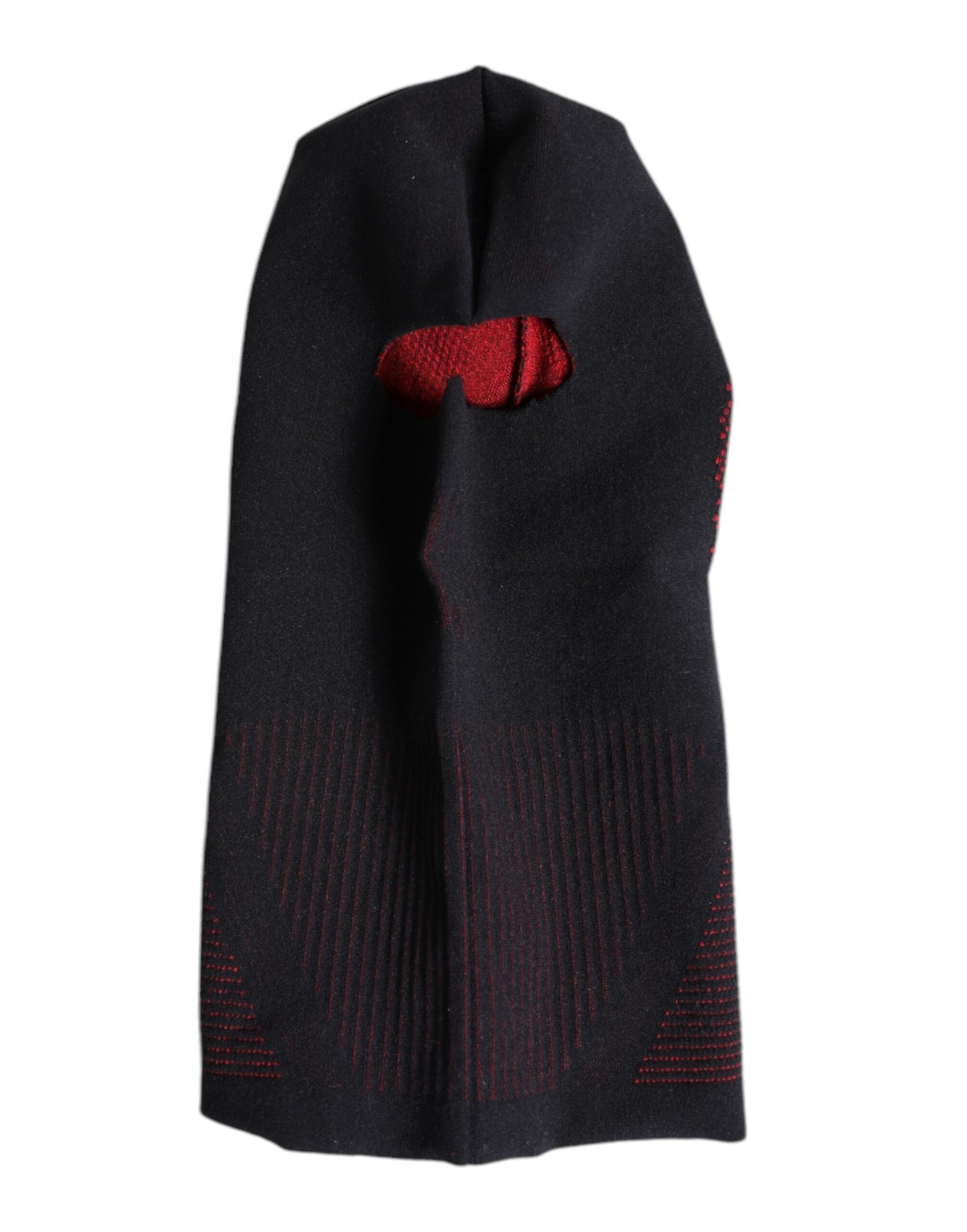 Dolce &amp; Gabbana Black Cotton Knitted Ski Mask Balaclava Hat