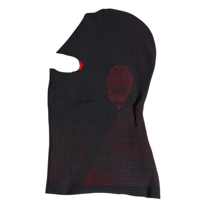 Dolce &amp; Gabbana Black Cotton Knitted Ski Mask Balaclava Hat