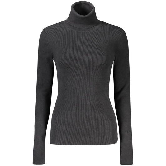 Calvin Klein Damenpullover aus schwarzer Baumwolle