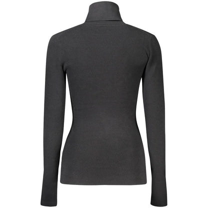 Calvin Klein Damenpullover aus schwarzer Baumwolle