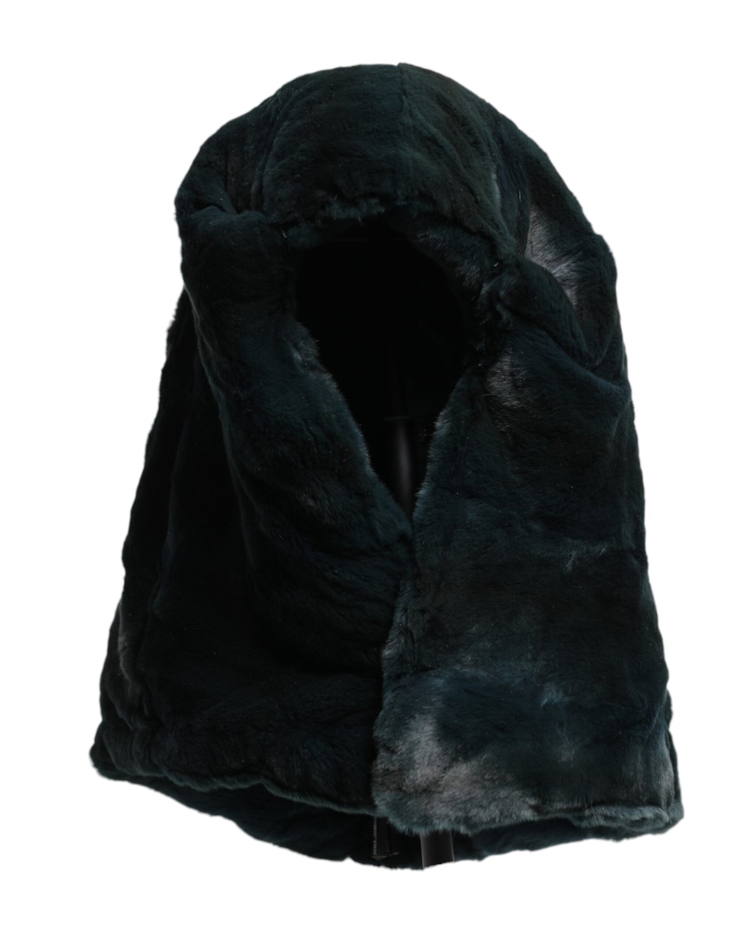 Dolce &amp; Gabbana Schwarze Wieselpelz-Mütze für Damen