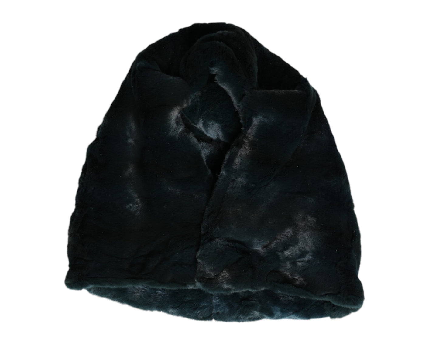 Dolce &amp; Gabbana Schwarze Wieselpelz-Mütze für Damen