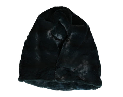 Dolce &amp; Gabbana Schwarze Wieselpelz-Mütze für Damen