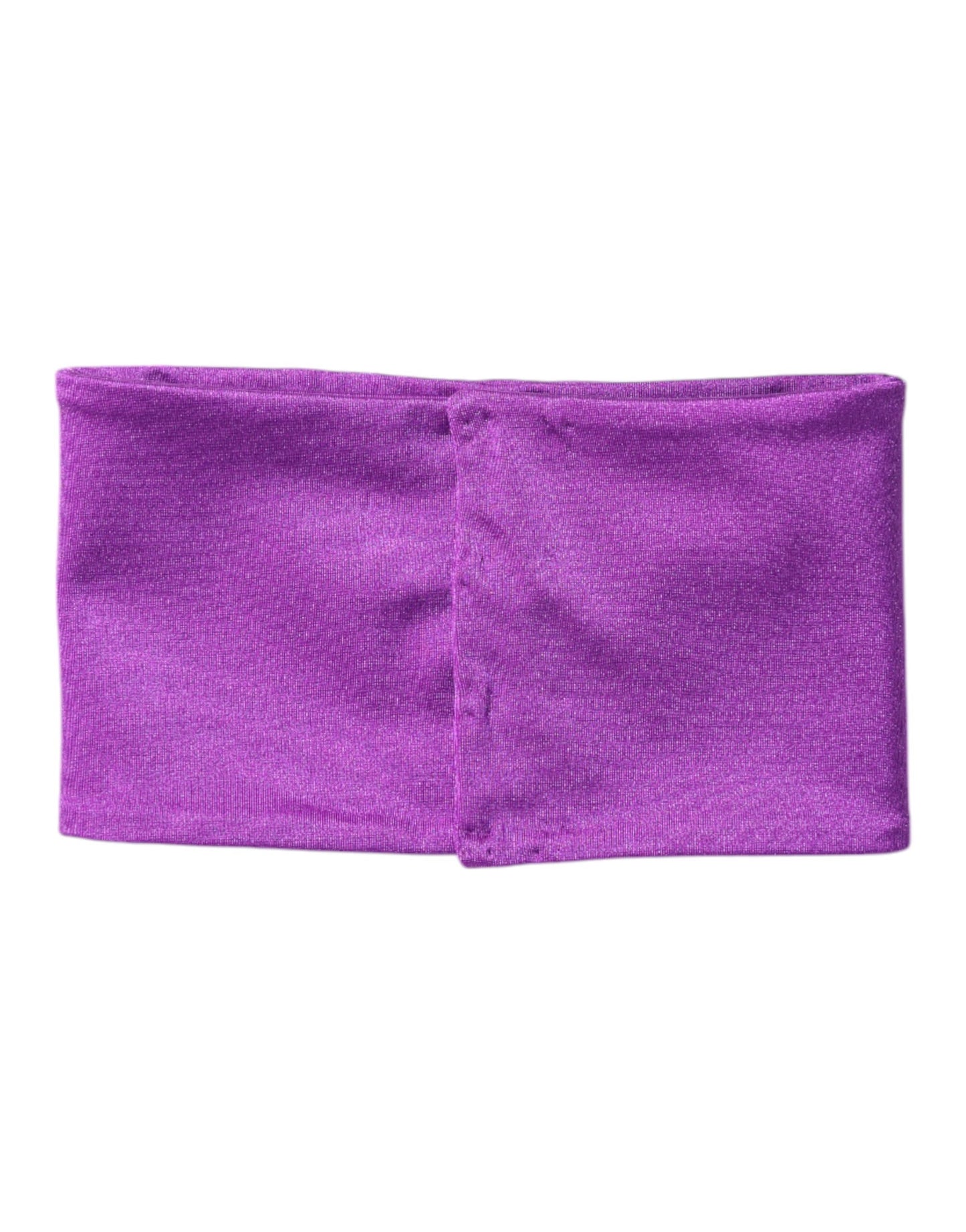 Dolce &amp; Gabbana Lila Nylon Stretch Damen Halswärmer Schal