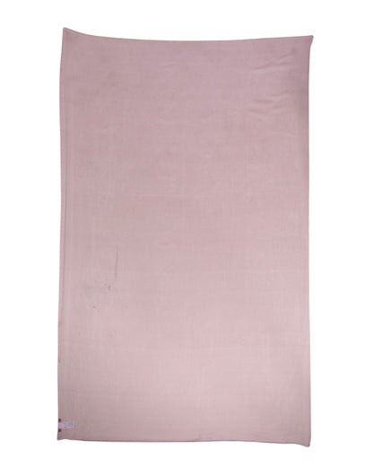 Dolce &amp; Gabbana Pink Silk Rectangle Women Wrap Shawl Scarf
