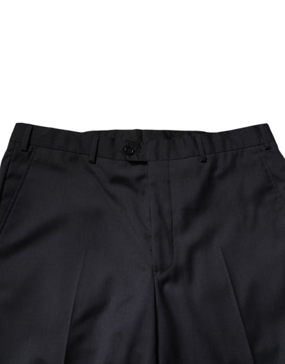 Emporio Armani – Schwarzer, einreihiger, formeller, zweiteiliger Anzug